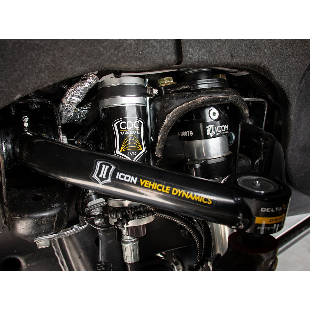 ICON 78734T GM 2500/3500 HD 0-2" Lift 2.5 VS Shock System RR/CDCV Tubular UCA