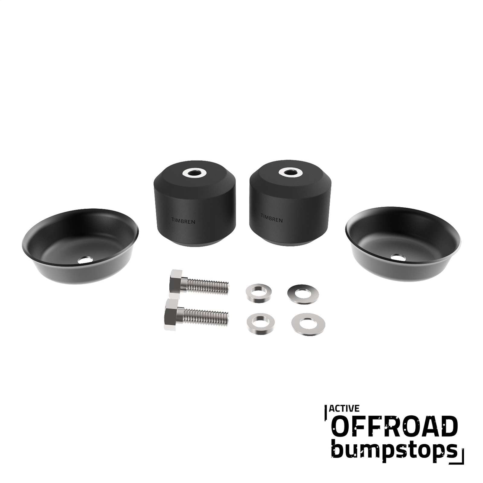 Timbren Active Off Road Front Bump Stop Pair for 2005-2022 Nissan Frontier 4WD
