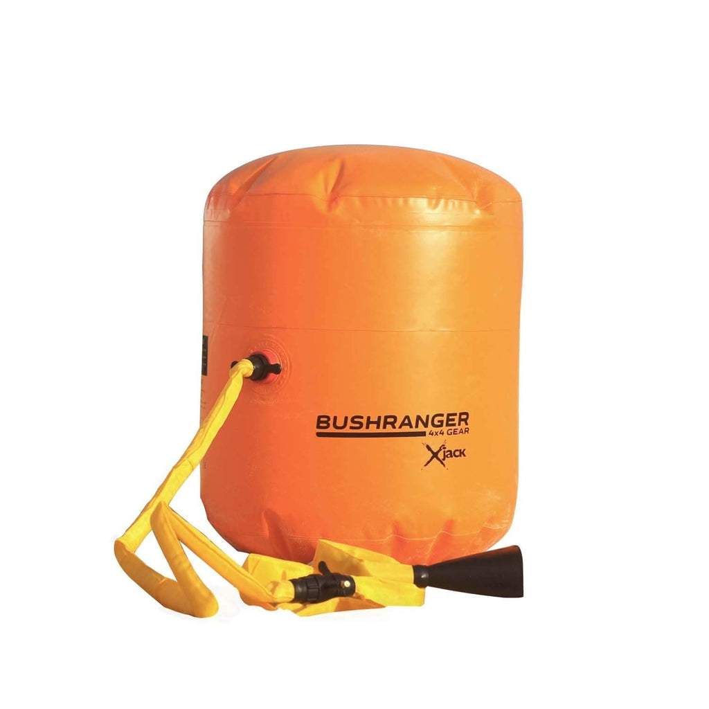 Features Patented Dual Inflation Using Vehicle Exhaust or an Air Compressor