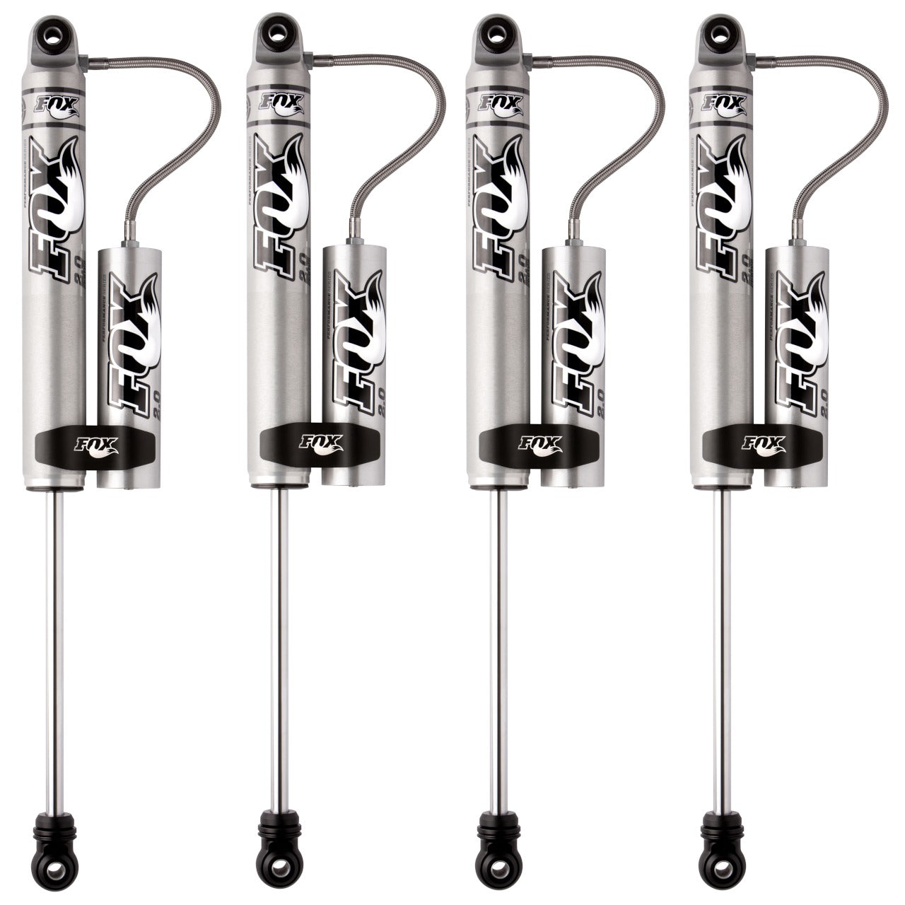 FOX Performance 2.0 Smooth Body Reservoir Shock Kit 1.5-3.5" Lift 985-24-143, 985-24-144