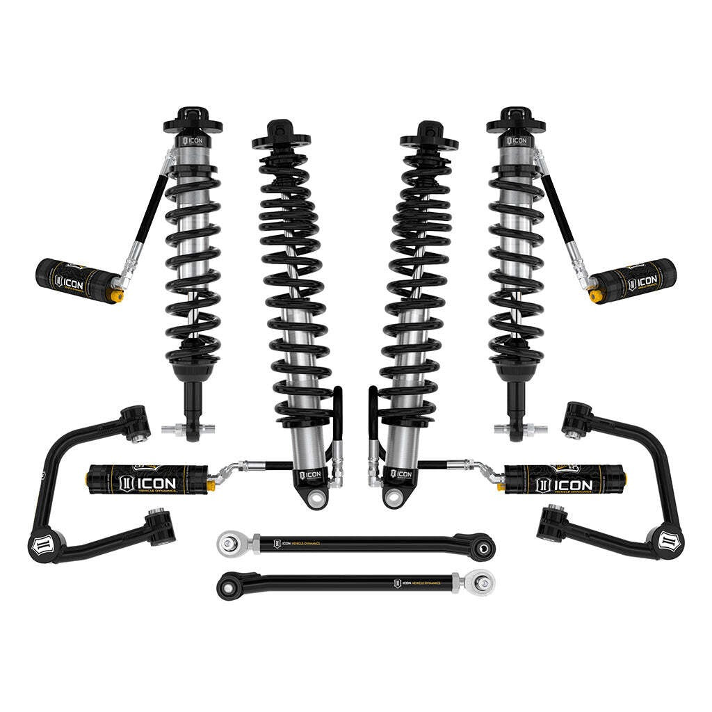 ICON K40006T Stage 6 Suspension System Tubular UCA Ford Bronco Non-Sasquatch 3-4" Lift