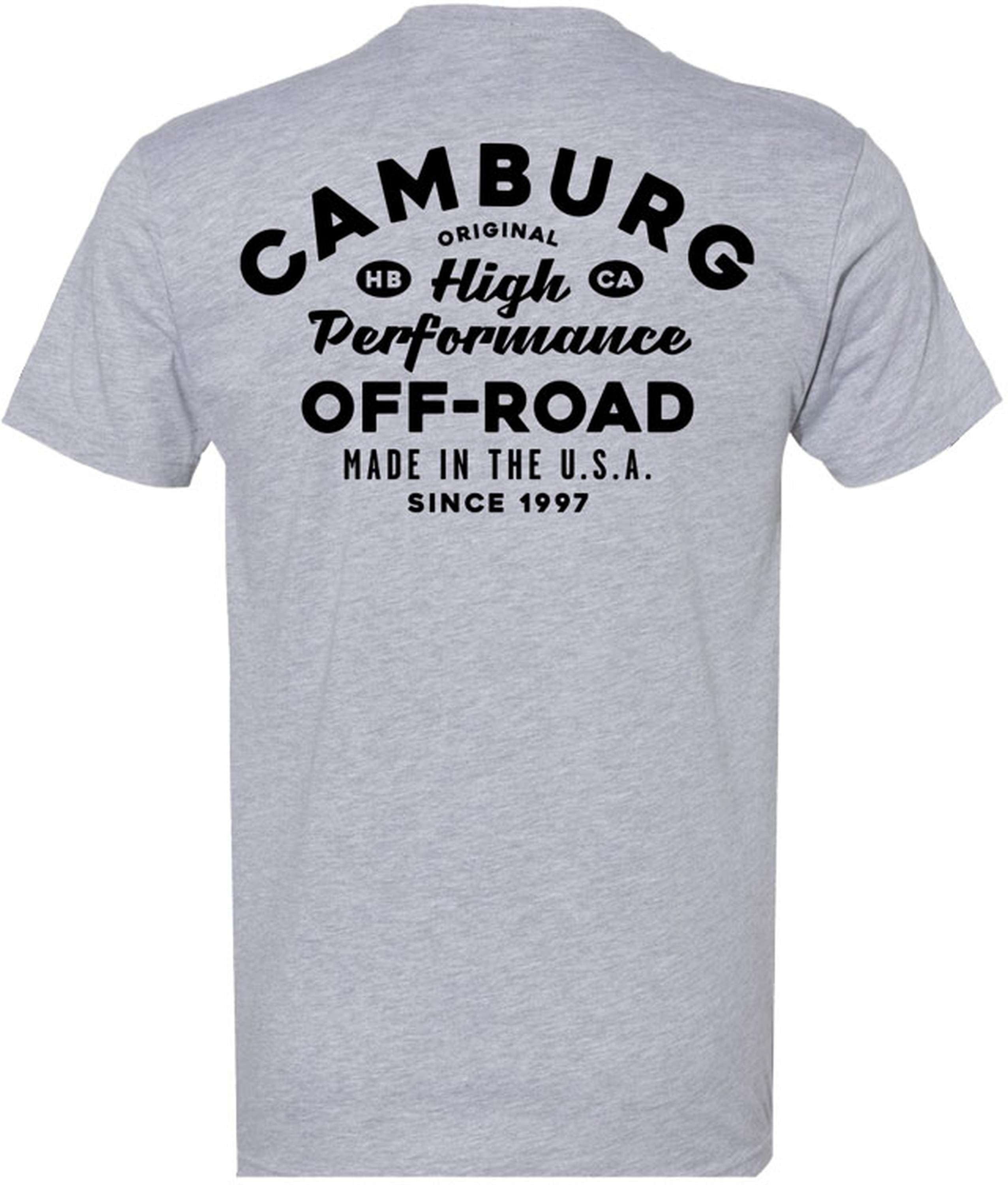 Camburg Speed Shop Pocket Size Medium T-Shirt - grey