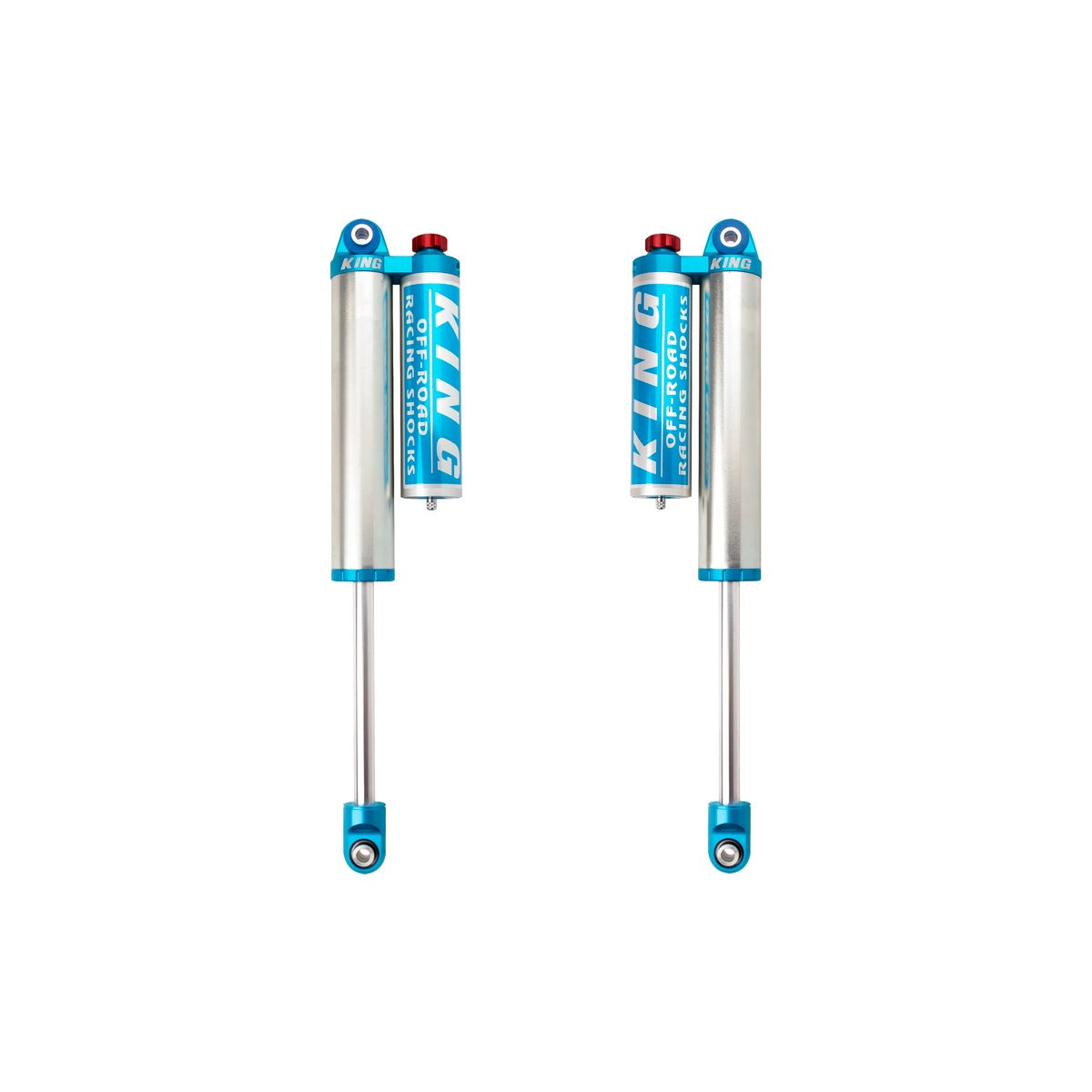 King 25001-389A Rear 2.5 Piggyback Res. Shock w/Adjuster (Pair) Nissan Titan XD