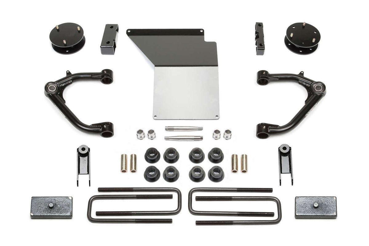 Fabtech 3" Uniball UCA Lift Kit for 2014-2018 GMC Sierra 1500 4WD w/3" lift