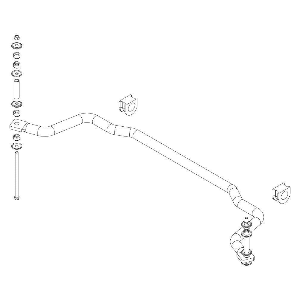 Roadmaster 1109-207 Front Sway Bar Kit