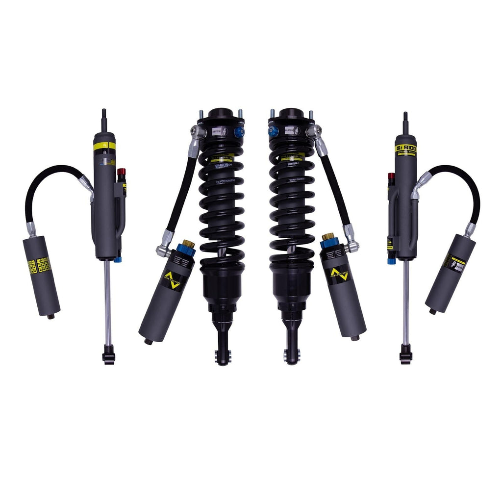 Bilstein 8112 Coilovers & Rear 8100 Shocks Set - 2007-2021 Toyota Tundra 2.0-3.25"