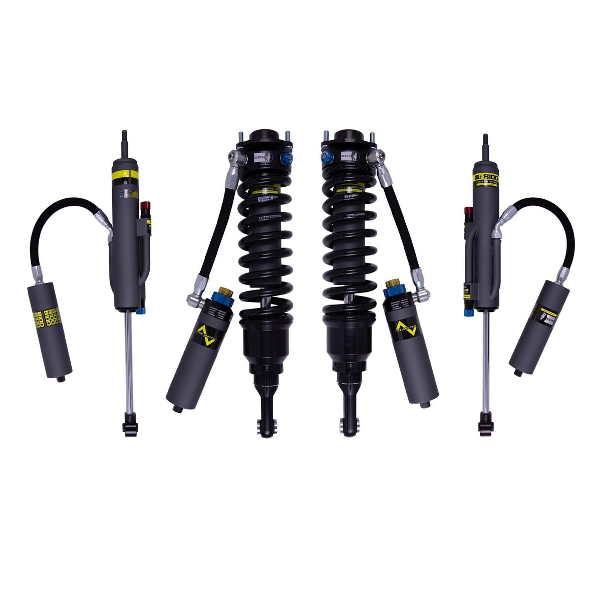Bilstein 8112 Coilovers & Rear 8100 Shocks Set - 2007-2021 Toyota Tundra 2.0-3.25"