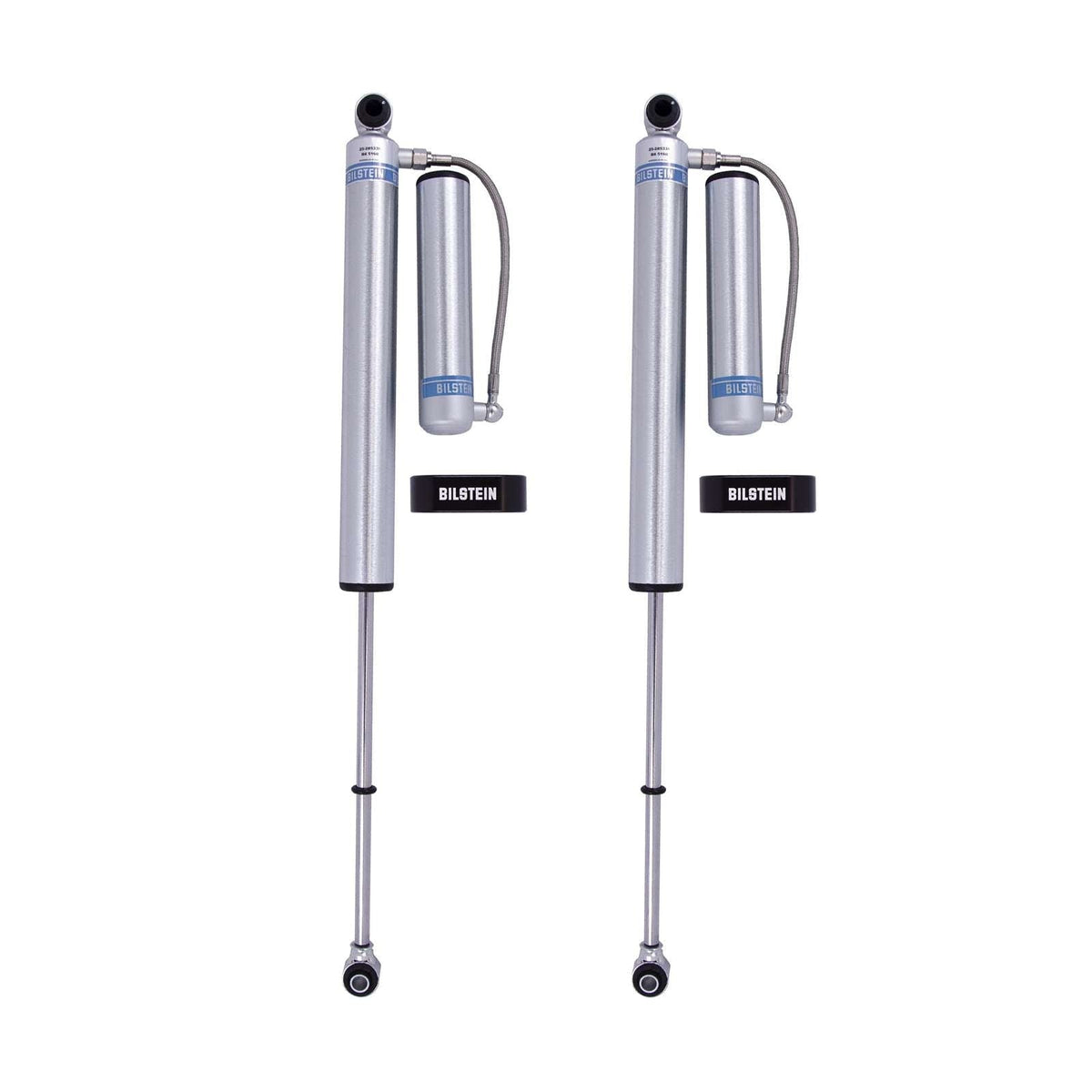Bilstein 5160 w/ Remote Reservoir Shocks Rear Pair for 2017-2025 Ford F250 Super Duty 4WD w/0-3" lift