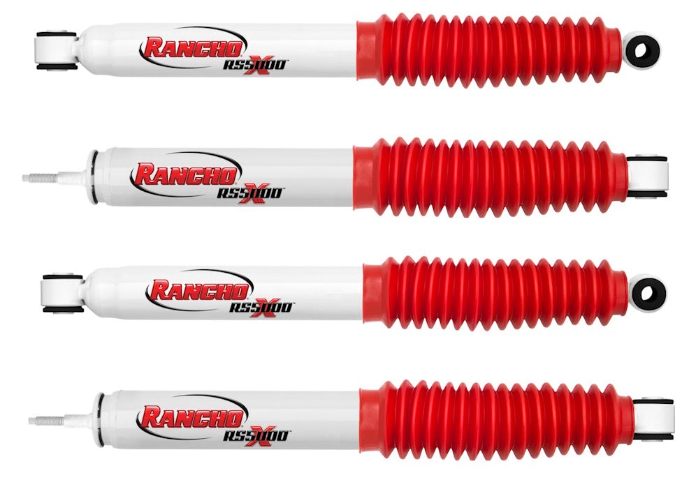 F-250 Superduty (4WD) RS5000X Complete Set Front and Rear Shock Absorbers Set