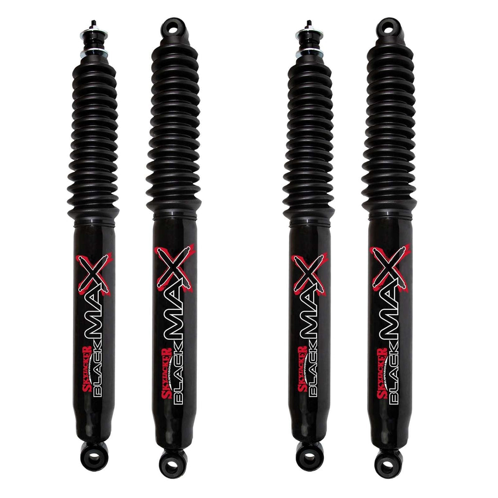 Skyjacker Black MAX Hydro Shocks Set for 1980-1996 Ford Bronco 4WD