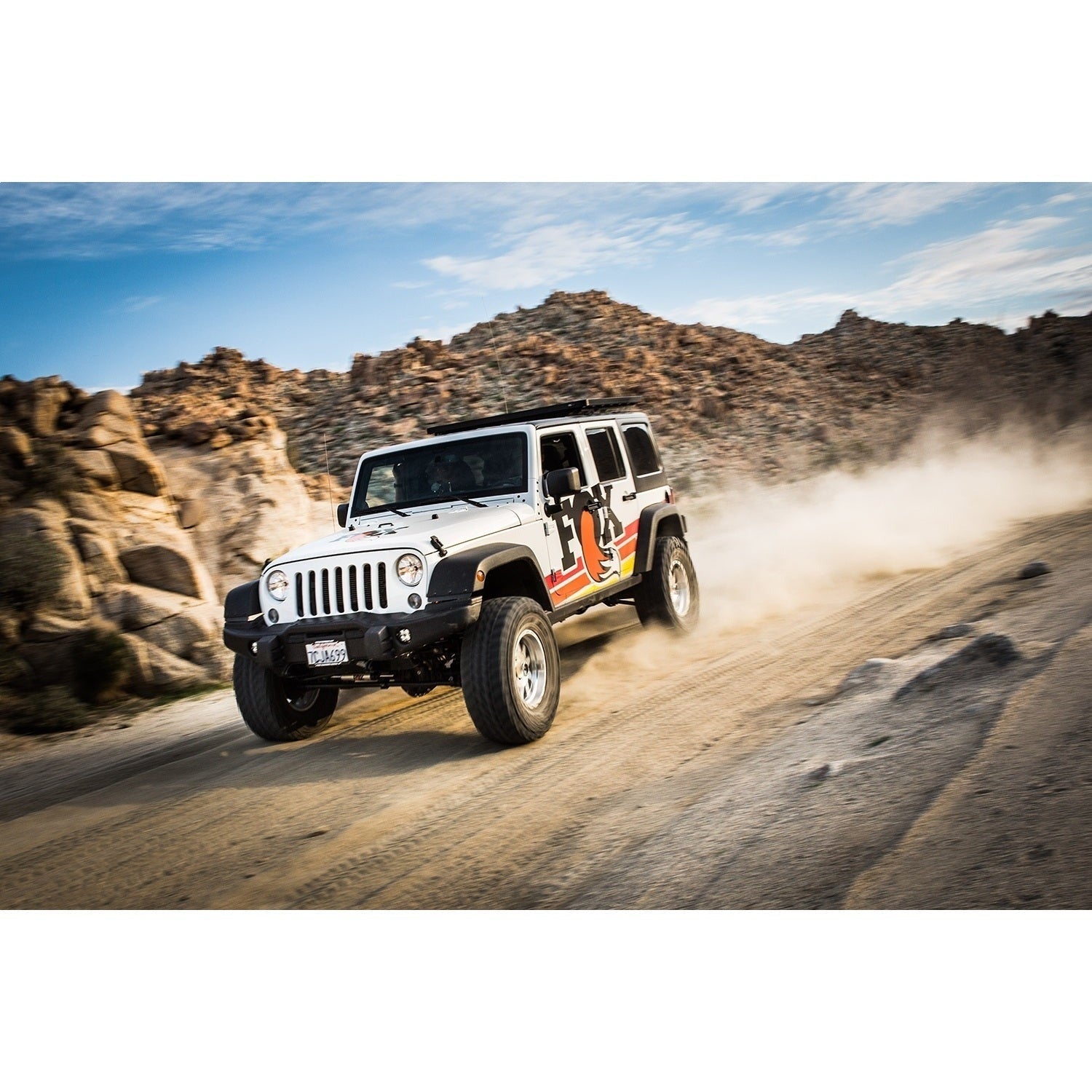 FOX 980-24-645 Rear 2.0 Performance Series IFP Jeep Cherokee XJ 2WD 3.5-4.5 Inch Lift