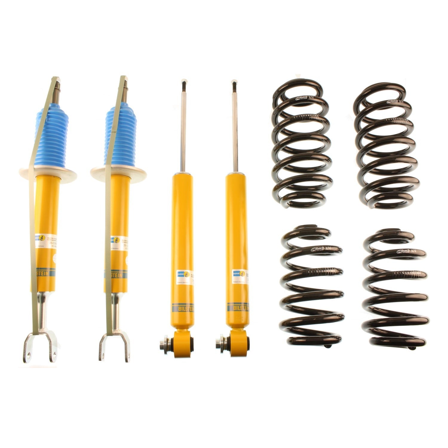Bilstein 46-189875 Front and Rear B12 (Pro-Kit) Suspension Kit Audi A6 Quattro