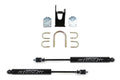 Fabtech Dual Stealth Steering Stabilizer Opposing Style Dual Steering Stabilizer FTS8046