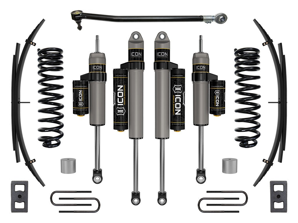 Icon 2.5" Stage 3 Suspension System w/Expansion Pack Kit for 2023 Ford F250 Super Duty Diesel