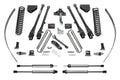 Fabtech 8" 4 Link System w/Dirt Logic Shocks Kit for 2008-2016 Ford F350 Super Duty 4WD w/8.0" lift w/Overload