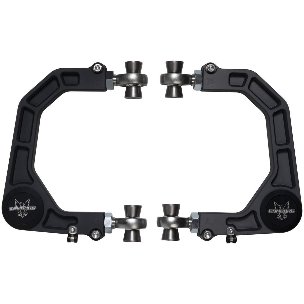 KINETIK V2 Performance Billet Uniball Upper Arms - Grey