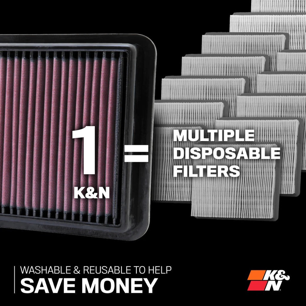 High-Flow Original Lifetime Engine Air Filter fits 2010-2015 Toyota Land Cruiser