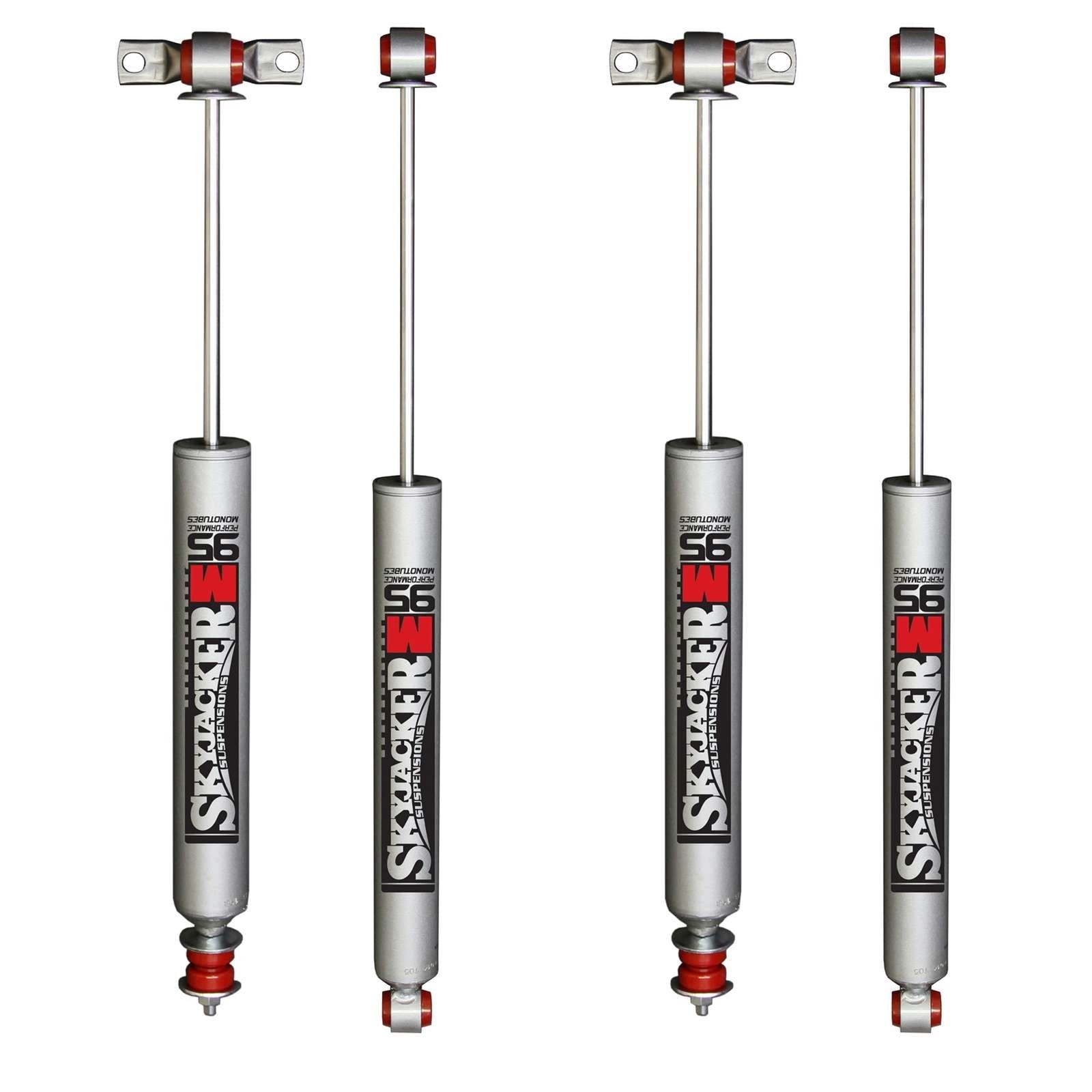 Skyjacker M95 Monotube Gas Shocks Set for 1986-1992 Jeep Comanche 4WD RWD MJ