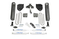 Fabtech 6" Basic System w/Performance Shocks Kit for 2017-2024 Ford F350 Super Duty 4WD w/6" lift