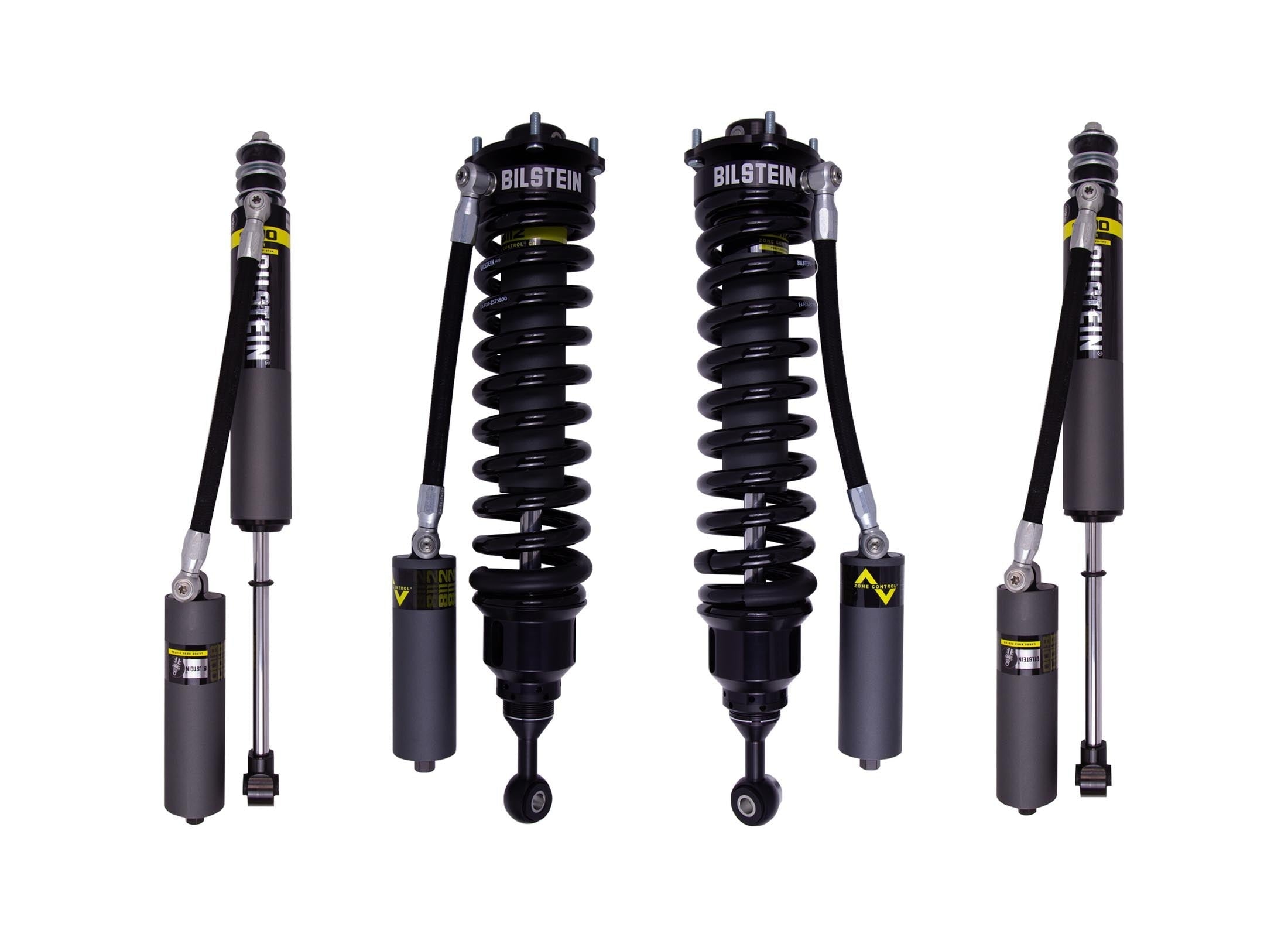 Bilstein 8112 Coilovers & Rear 8100 Shocks Set - 2007-2021 Toyota Tundra 2.0-3.25"