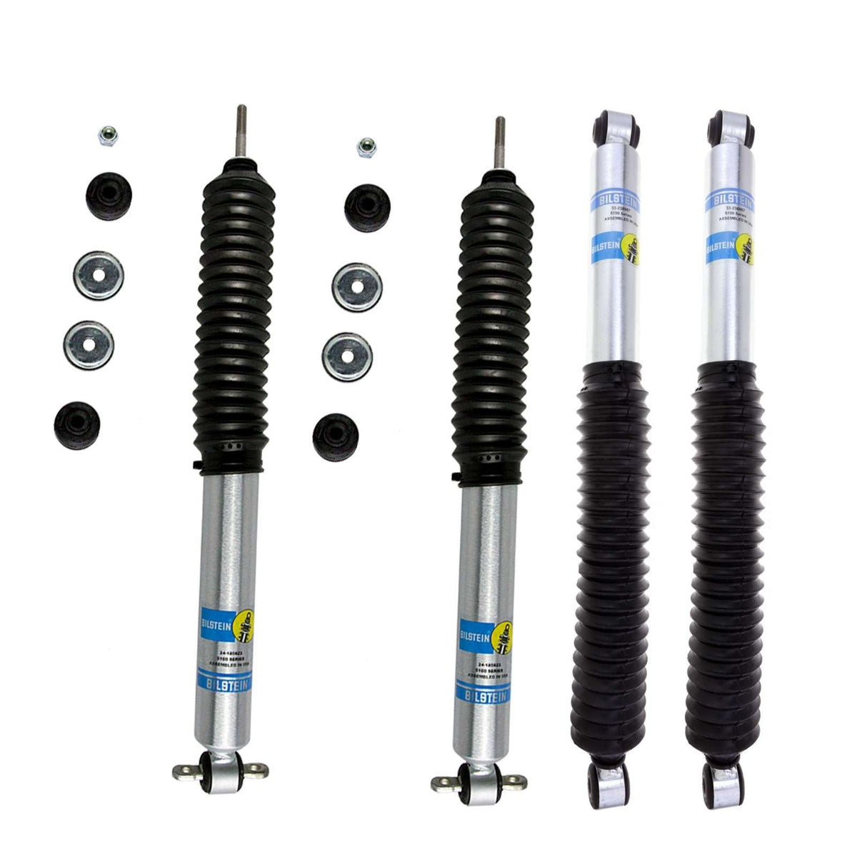Bilstein 5100 Shocks Set for 1999-2004 Jeep Grand Cherokee 4WD AWD RWD