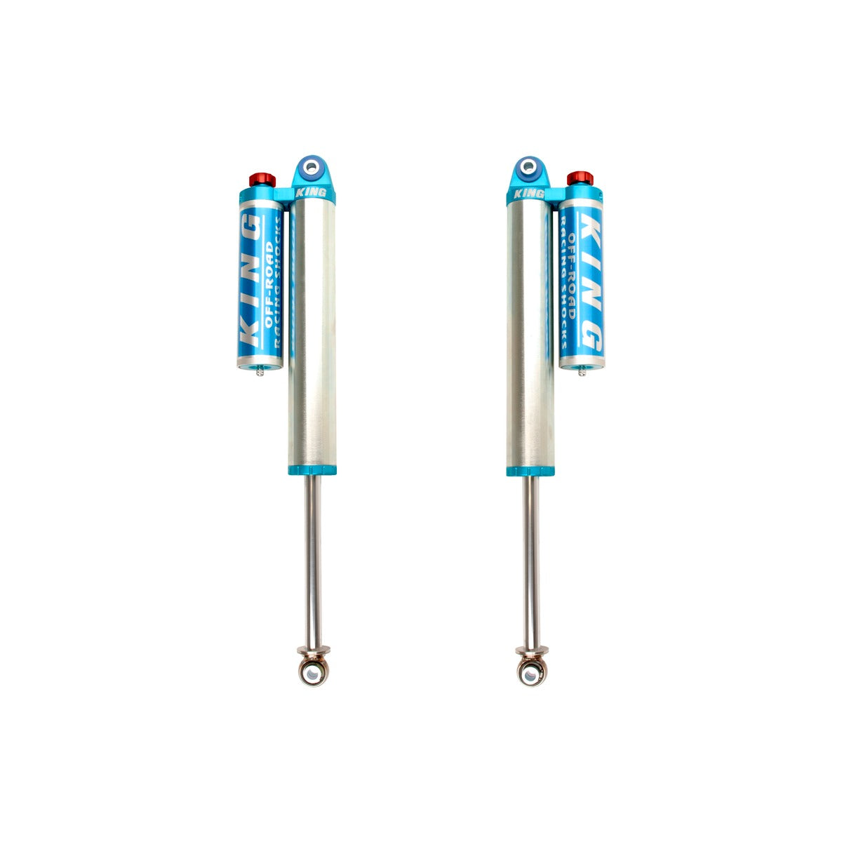 King 25001-303A Rear 2.5 Piggyback Res. Shock w/Adj (Pair) Chevrolet Silverado 2500/3500/HD