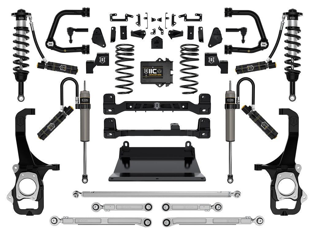 Icon 6" Stage 9 Suspension System w/Tubular UCA Kit for 2022-2024 Toyota Tundra
