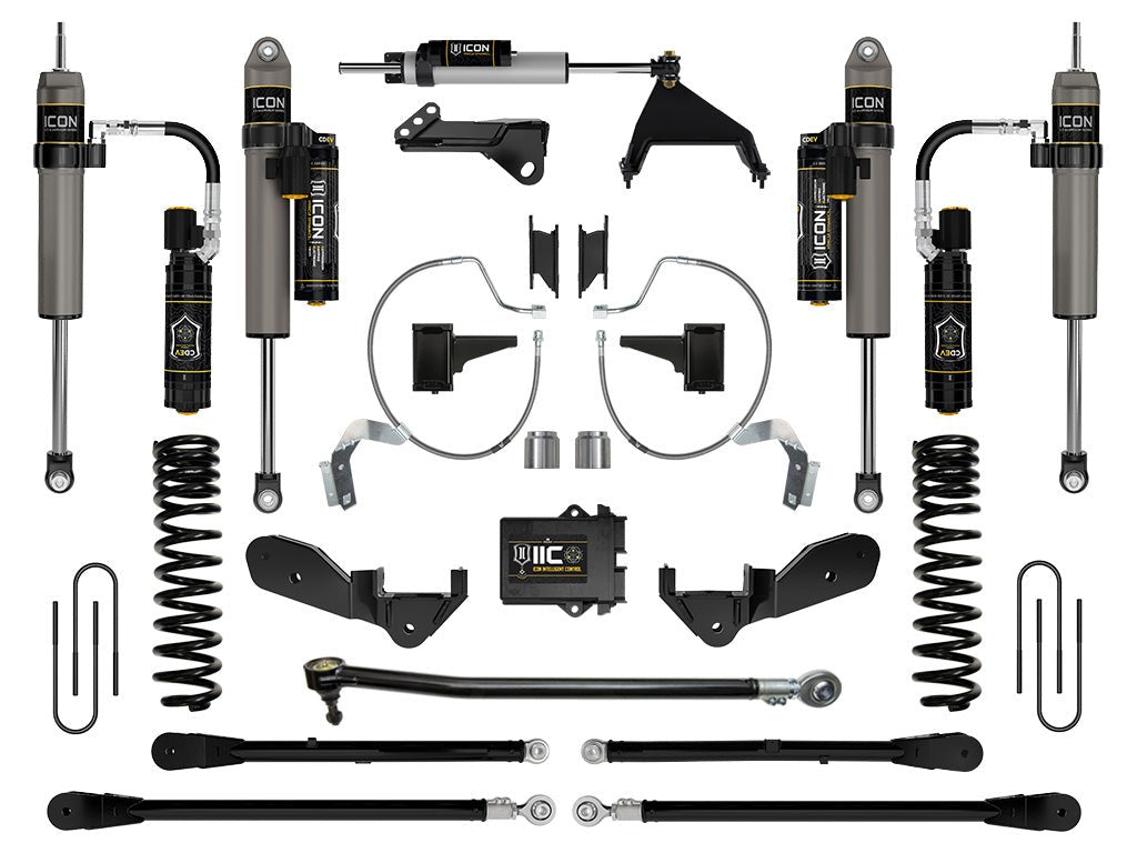Icon 4.5" Stage 8 Suspension System Diesel Kit for 2023-2025 Ford F250 Super Duty Diesel