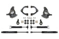 Fabtech 3.5" Uniball UCA Lift Kit w/Stealth Shocks for 2011-2019 GMC Sierra 3500 HD 4WD RWD w/3.5" lift