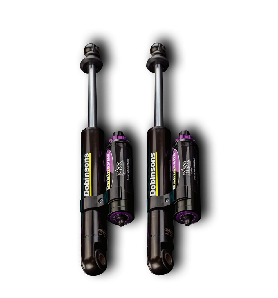Dobinsons MRR(MRA) 3-Way Adjustable Shocks Front Pair for 1990-1997 Toyota Land Cruiser 80 4WD w/4" lift