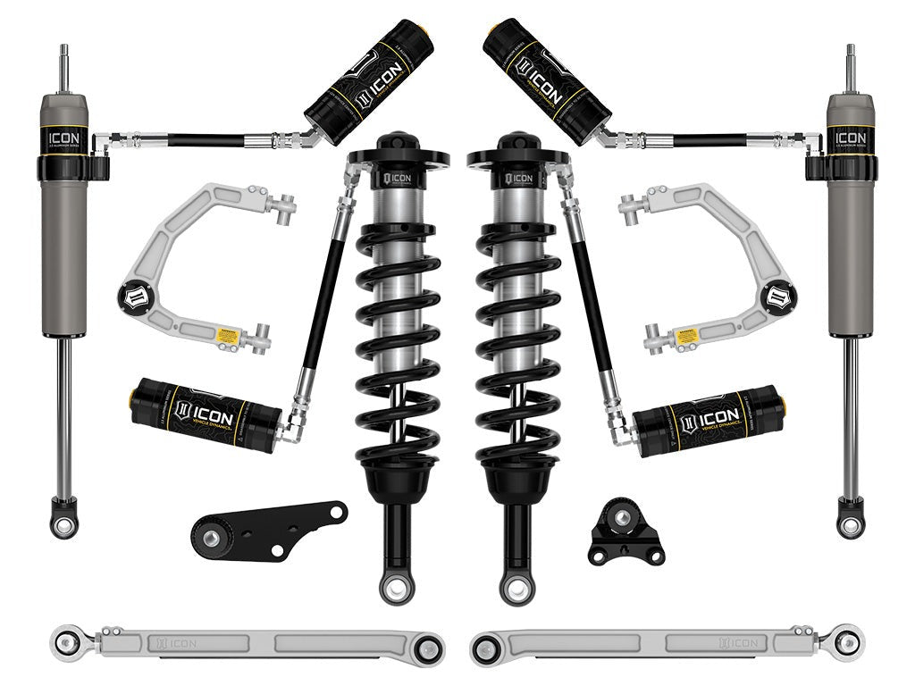 Icon 1.25-3" Stage 7 Suspension System Billet Kit for 2024-2025 Toyota Tacoma 4WD