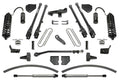Fabtech 8" 4 Link System w/Front Dirt Logic 4.0 Coilovers w/Reservoir & Rear 2.25 Shocks Kit for 2017-2024 Ford F250 Super Duty 4WD w/8.0" lift
