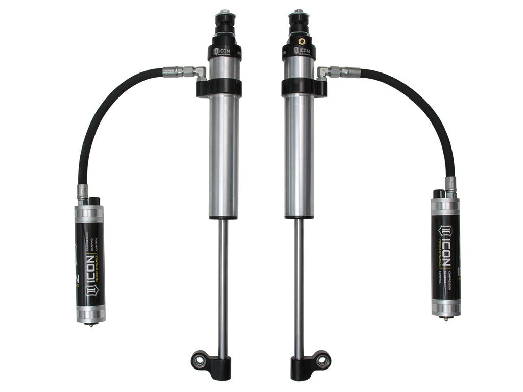 Icon 2.5 Remote Reservoir CDCV Shocks Pair for 2007-2021 Toyota Tundra