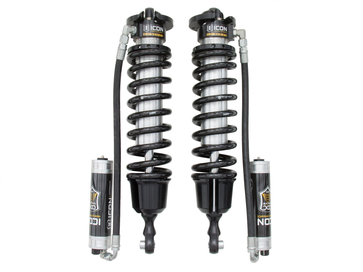 Icon 3.0 Remote Reservoir Coilovers CDCV Front Pair for 2007-2021 Toyota Tundra w/1.63-3" lift
