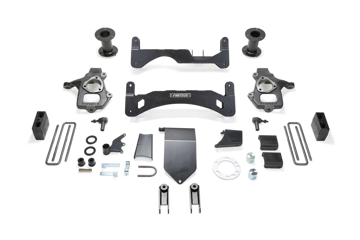 Fabtech 6" Basic System Gen 2 Kit for 2014-2018 GMC Sierra 1500 4WD RWD w/6" lift