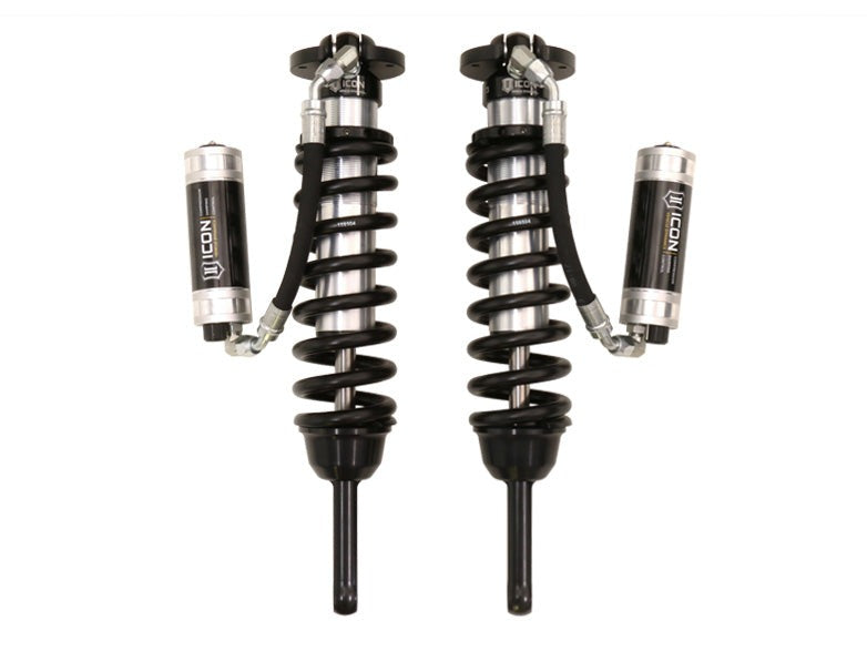 Icon 2.5 Remote Reservoir Coilovers CDCV Front Pair for 2005-2015 Toyota Tacoma 4WD