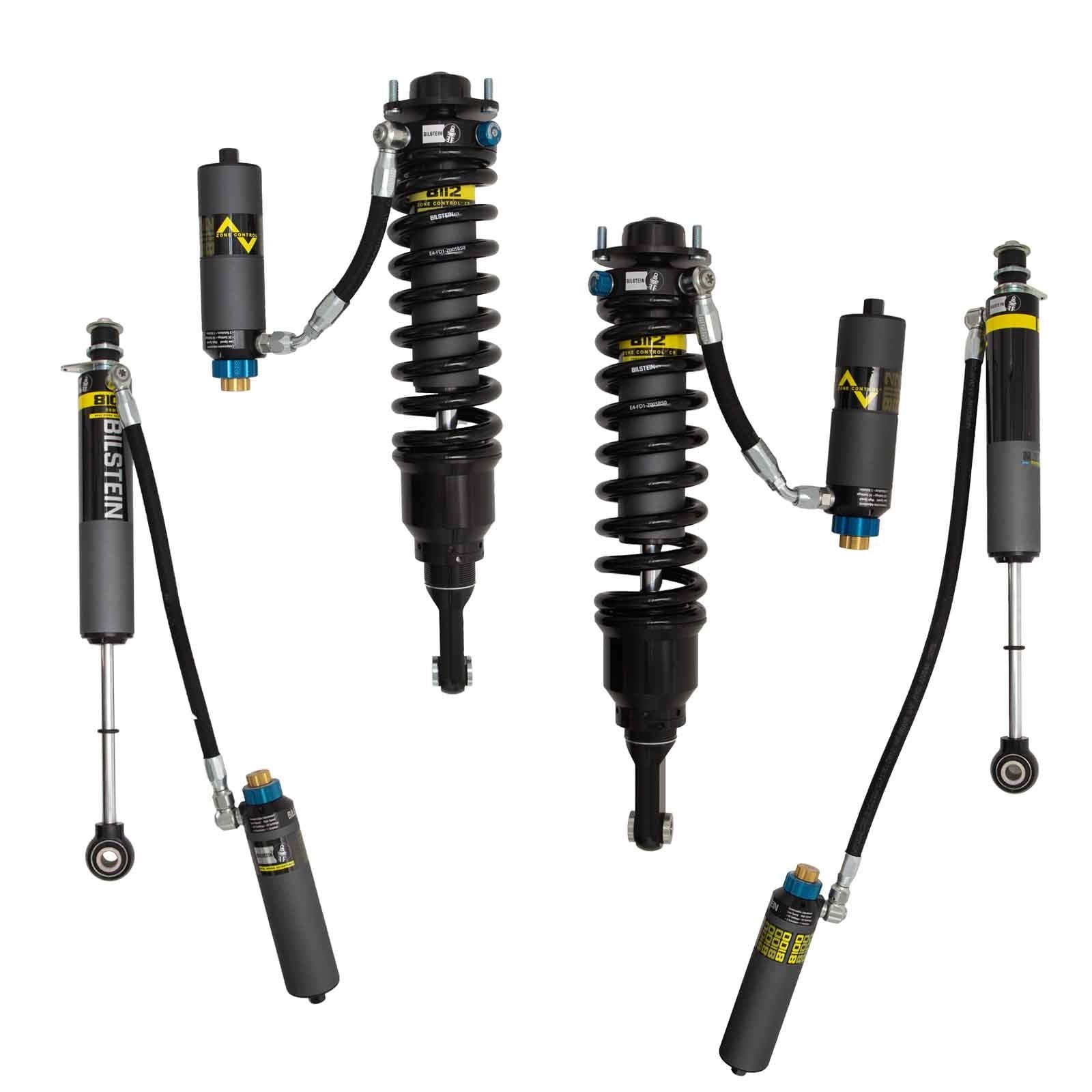 Bilstein 8112 Coilovers & 8100 Shocks Lift System 2010-2024 Toyota 4Runner 4WD RWD