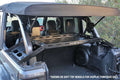 Fabtech Interior Cargo Rack Kit for 2018-2024 Jeep Wrangler JL 4WD