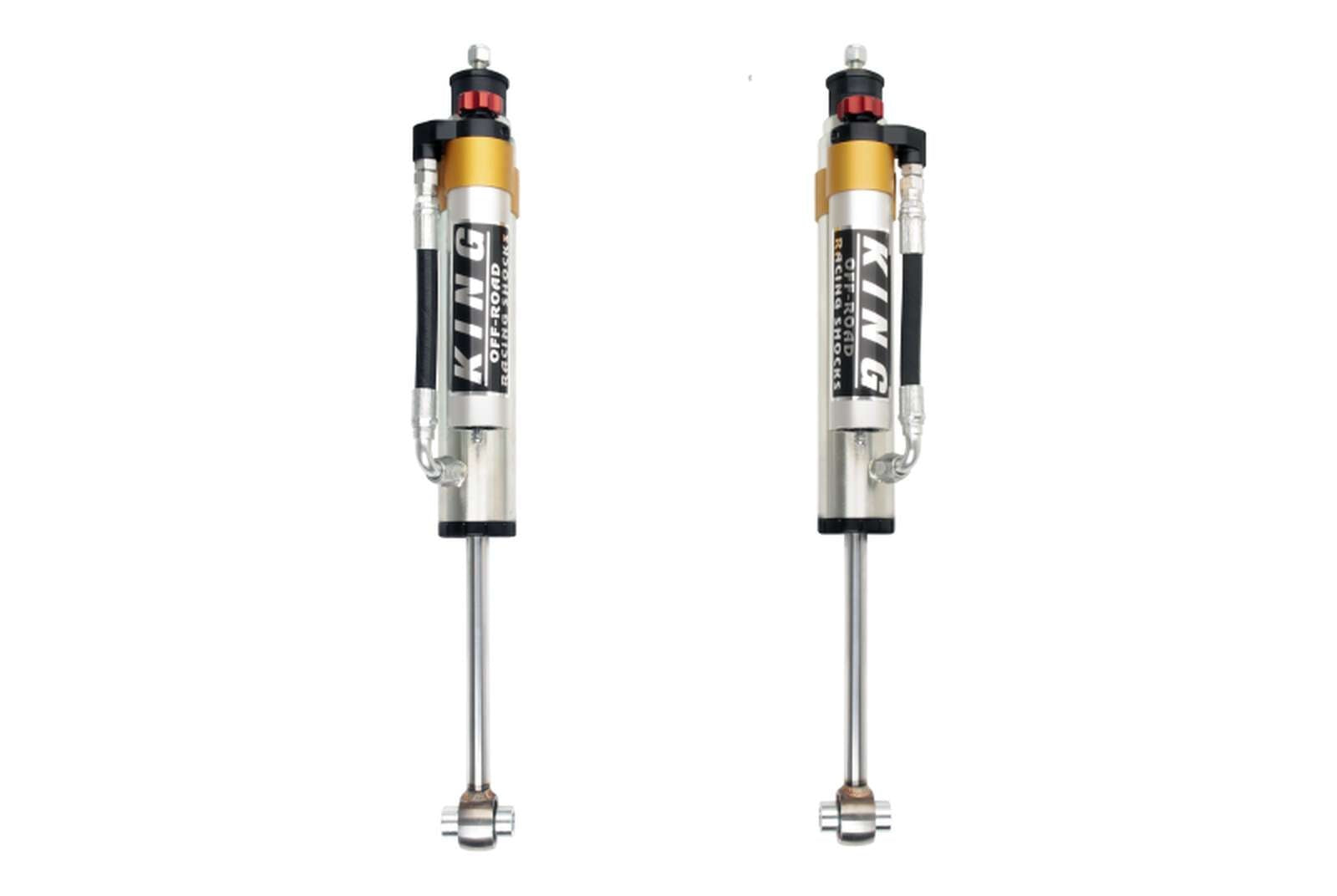 King Shocks 2.5 Performance w/ Remote Reservoir Shocks Rear Pair for 1990-2012 Mercedes G Series 4WD