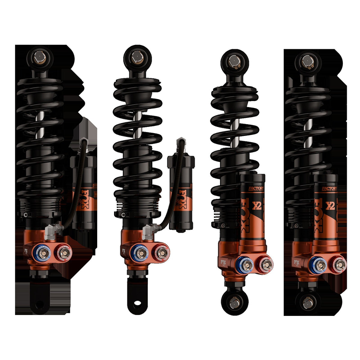 Fox 883-30-004 Front and Rear Factory Race Series 2.0 Coil-Over Reservoir Shock (Kit) - Adjustable