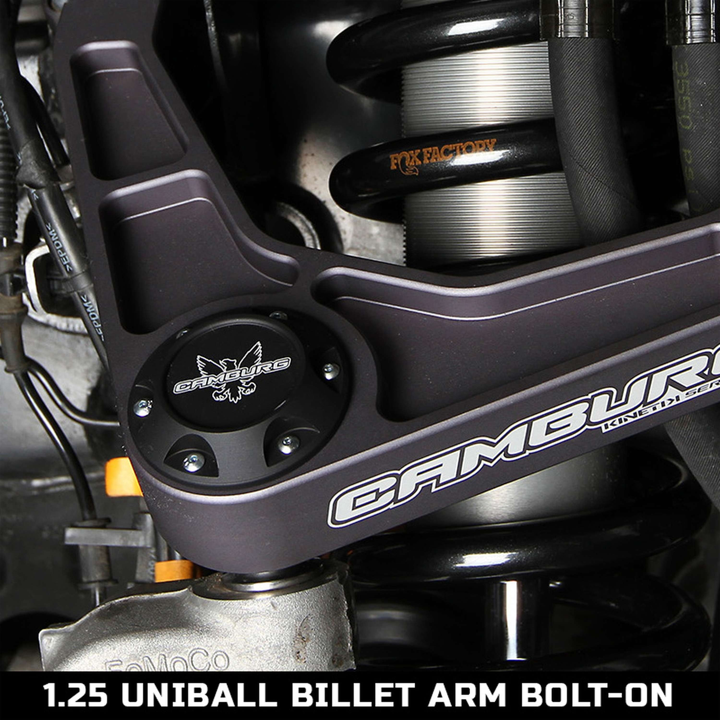 Camburg Uniball UCA Cap Kits - Billet 1.25" Uniball (bolt on)