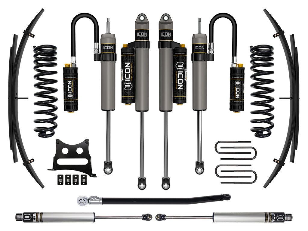 Icon 2.5" Stage 5 Suspension System w/Expansion Pack Kit for 2011-2016 Ford F350 Super Duty 4WD Diesel