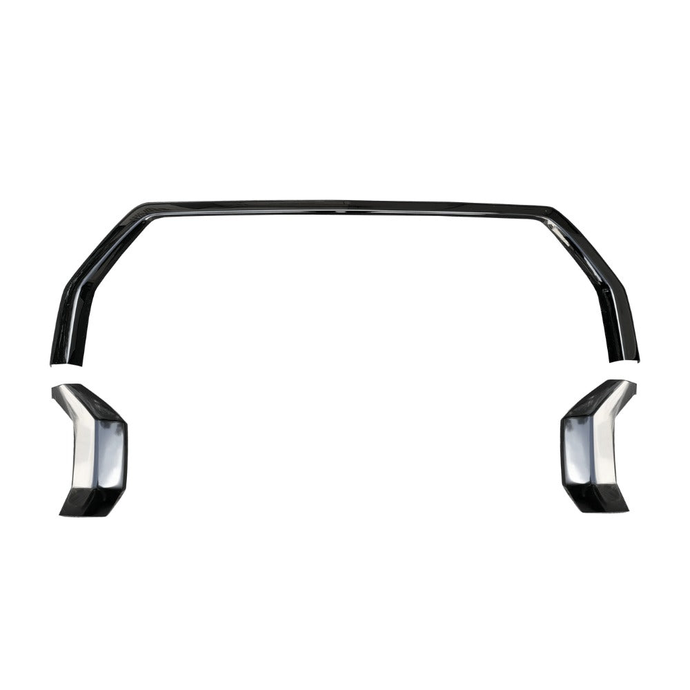 Grille Surround Chrome Delete Overlay Fits 2022+ Toyota Tundra
