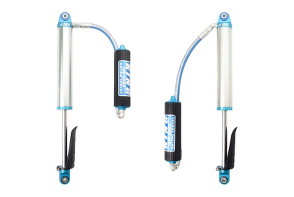 King Shocks 2.5 Performance w/ Remote Reservoir Shocks Rear Pair for 2019-2024 Chevrolet Silverado 1500 4WD