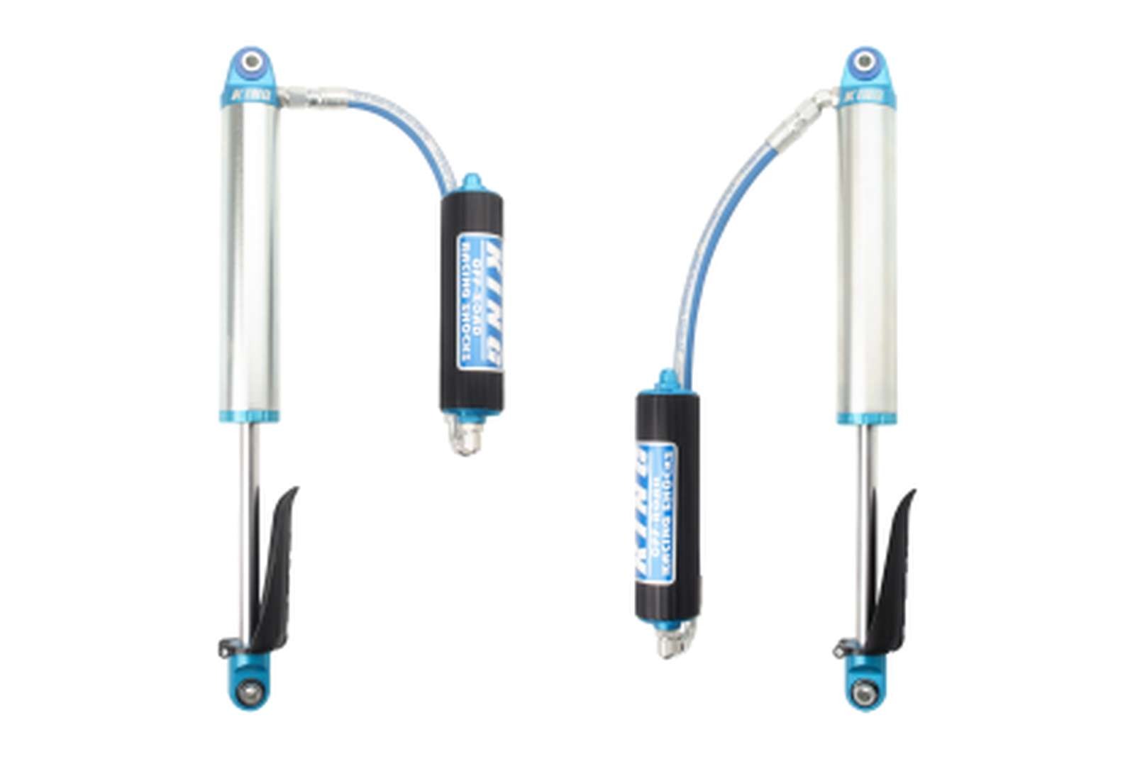 King Shocks 2.5 Performance w/ Remote Reservoir Shocks Rear Pair for 2019-2024 Chevrolet Silverado 1500 4WD