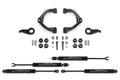 Fabtech 3.5" Uniball UCA Lift Kit w/Stealth Shocks for 2020-2024 Chevrolet Silverado 3500 HD 4WD w/3.5" lift