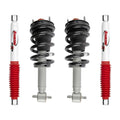 Rancho Quicklift Leveling Strut + Rear RS5000x Gas Shocks Set for 2014-2018 Chevrolet Silverado 1500 4WD
