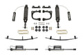 Fabtech 3" Uniball UCA System w/Front Dirt Logic 2.5 Coilovers w/Reservoir & Rear Dirt Logic 2.25 Shocks w/Reservoir w/Spring Pack Kit for 2016-2023 Toyota Tacoma 4WD RWD w/3" lift 6-Lug