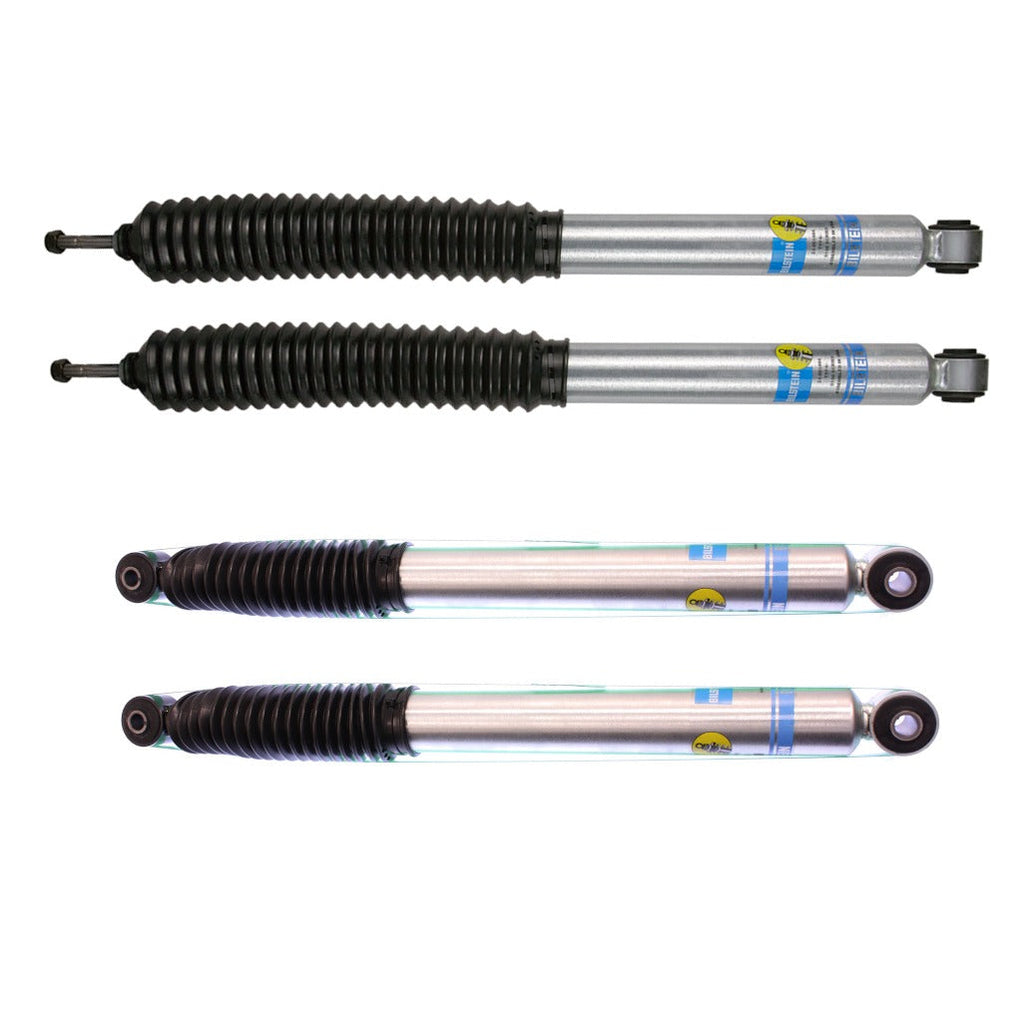 Bilstein B8 5100 Front and Rear Shocks For 4" Lifted 24-066464, 24-191203