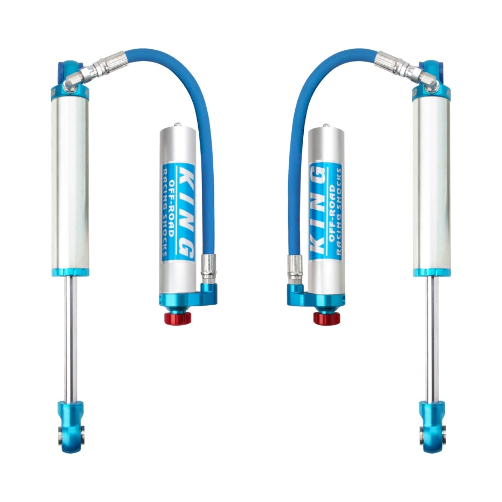 King Shocks 2.5 Performance w/ Remote Reservoir Shocks Rear Pair for 2008-2022 Toyota Sequoia 4WD